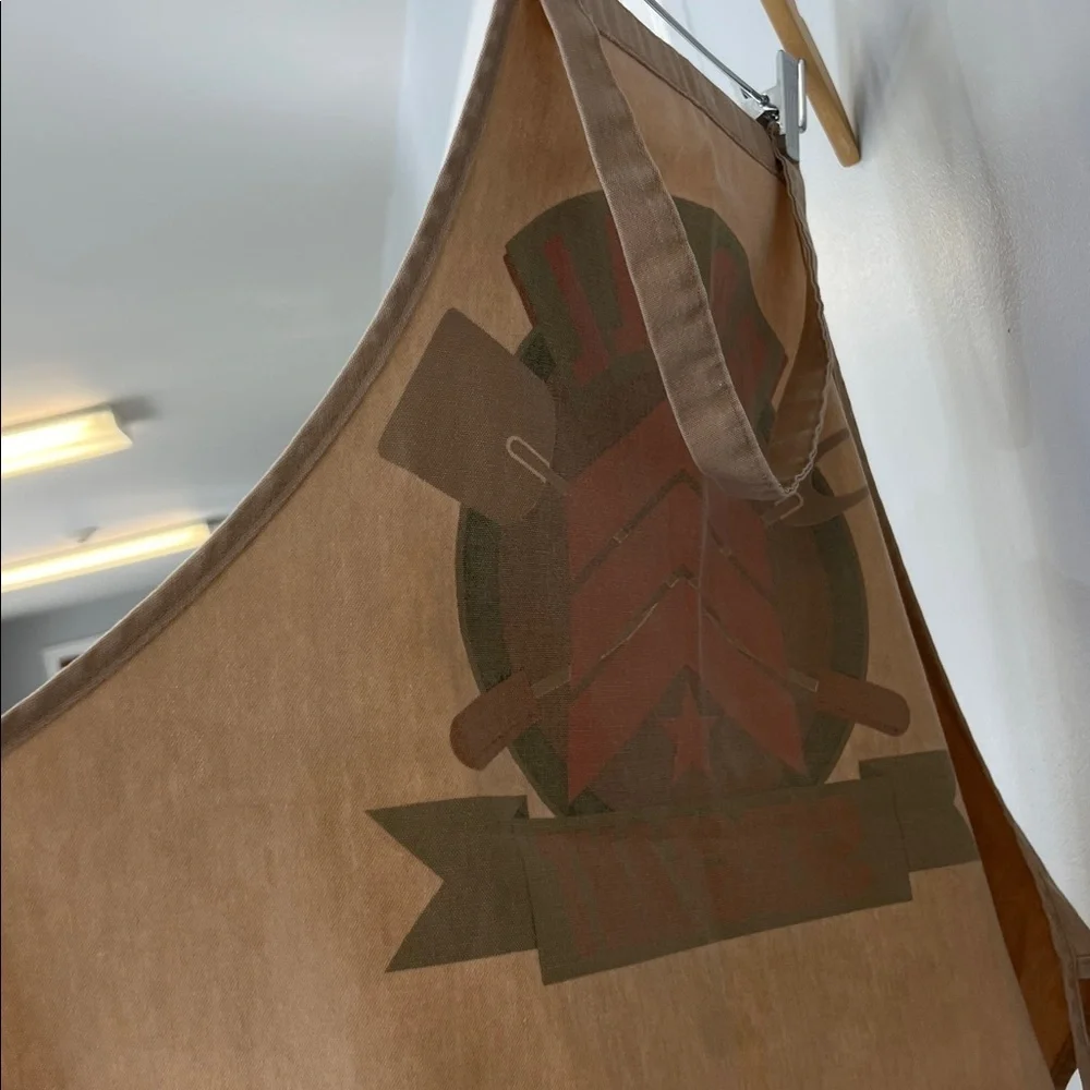 Grill Sergeant Apron - Tan and Green